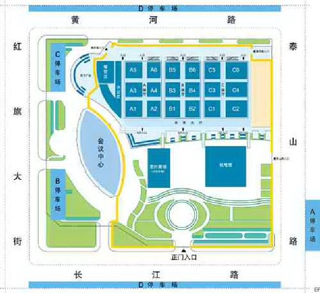 哈爾濱國際會展體育中心場館圖